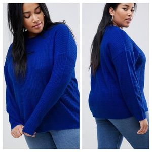 ASOS Brave Soul Blue Sweater